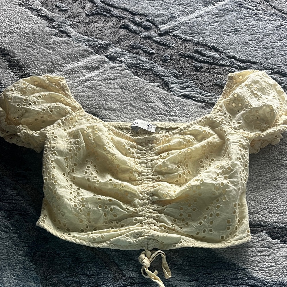 Butter Yellow Women's Top